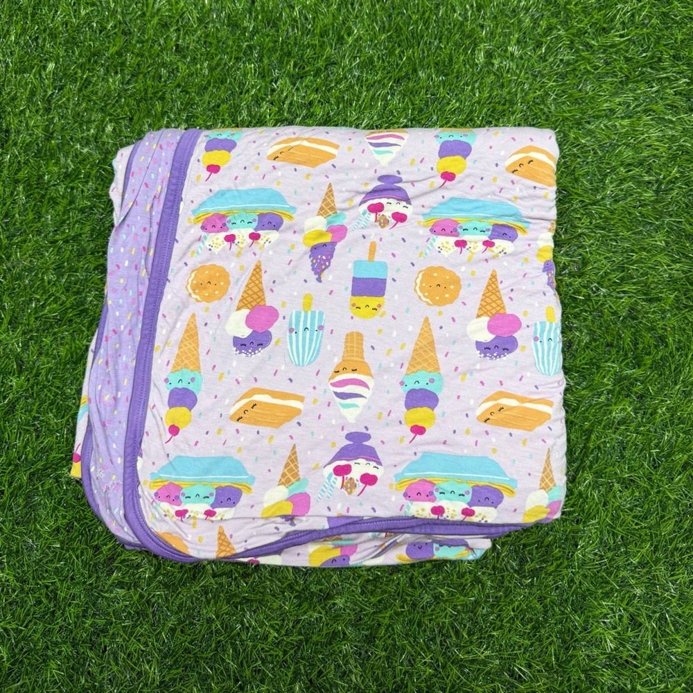 Little Sleepies Ice Cream Social Cloud Blanket 50x50